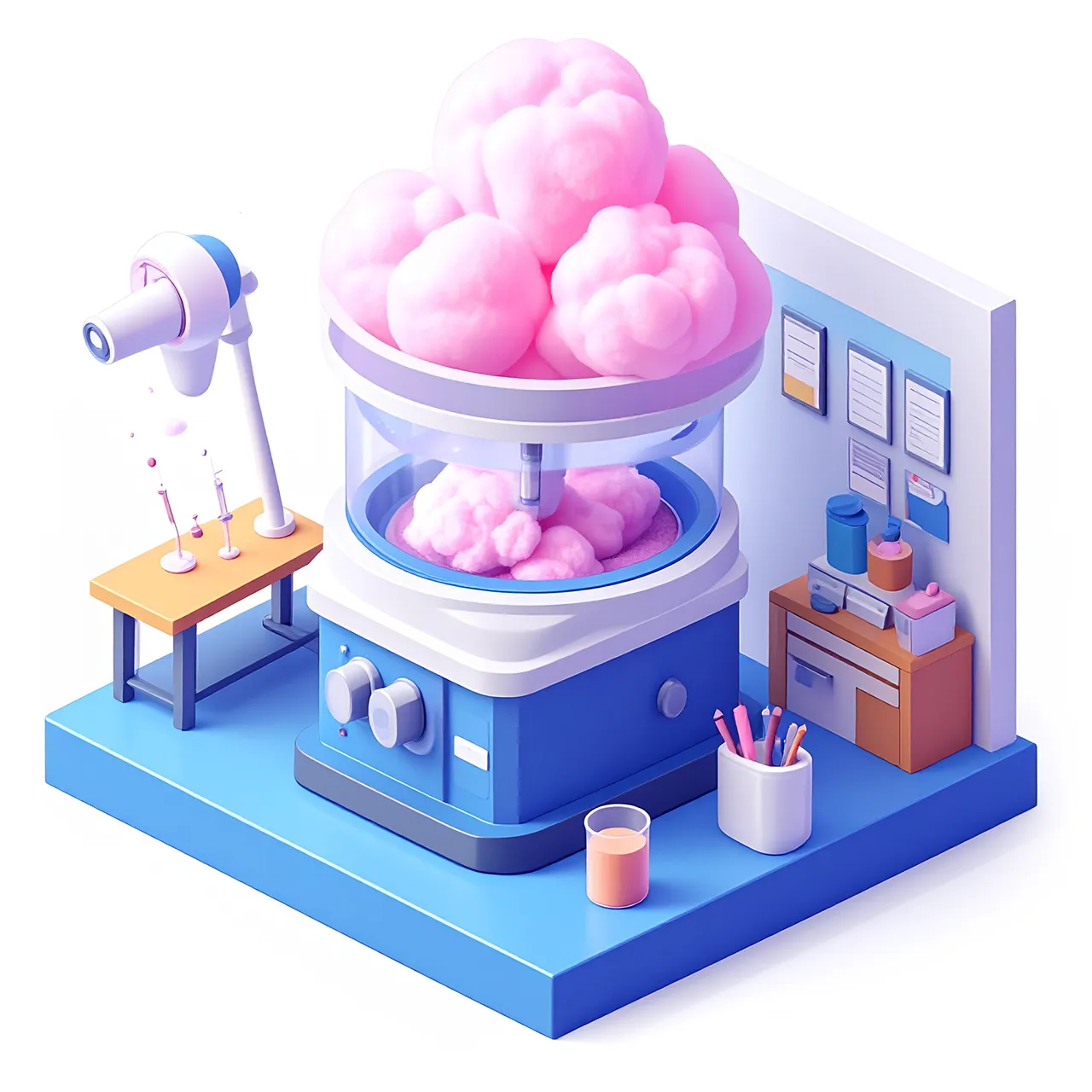 The Cotton Candy iBlock