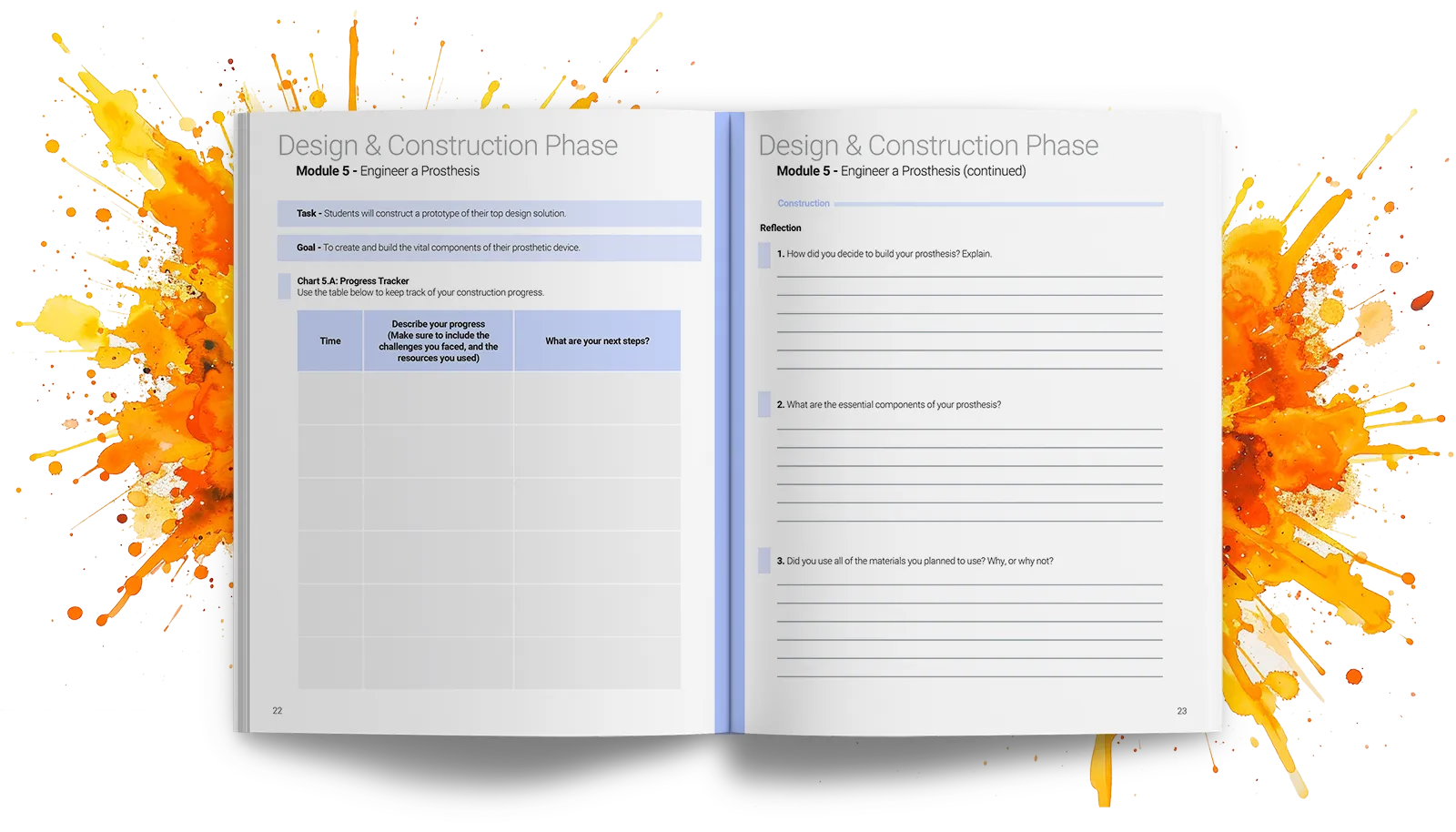iBlocks Prosthetics Project-Based Learning Student Workbook