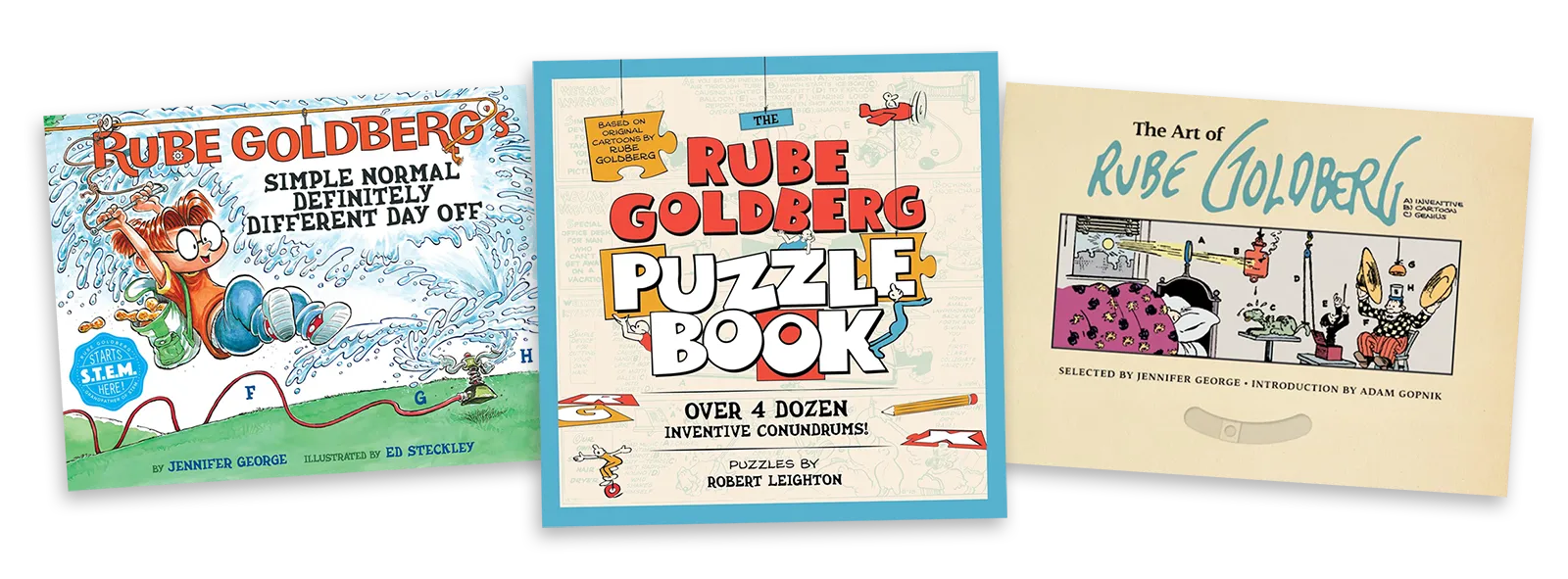 Get your official Rube Goldberg stuff here!