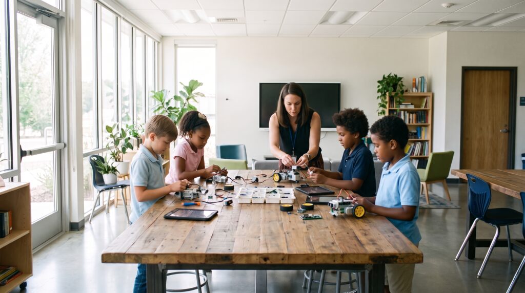 Structured K-12 Project-Based Learning Programs