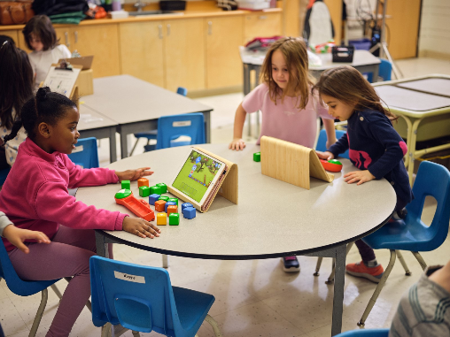 Build fundamental skills with Mia, Codie & iBlocks!